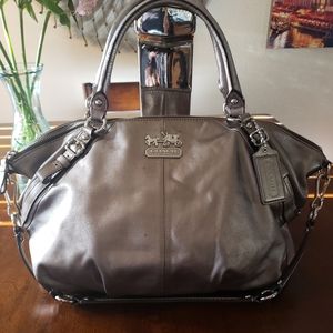 Light Gold/Silver Coach Purse